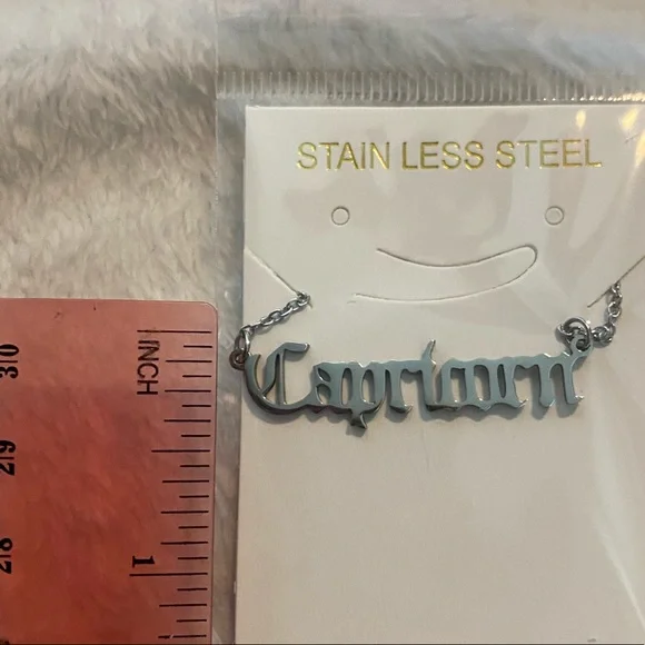 Zodiac Capricorn new in package 18 inch necklace - Picture 2 of 3